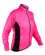 Cyklistická bunda HAVEN FeatherLite Breath - pink/black