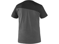 Pánské triko CXS Olsen - šedá/černá