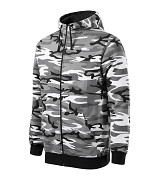 MALFINI Camo Zipper - camouflage gray