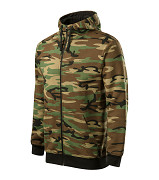 MALFINI Camo Zipper - camouflage brown